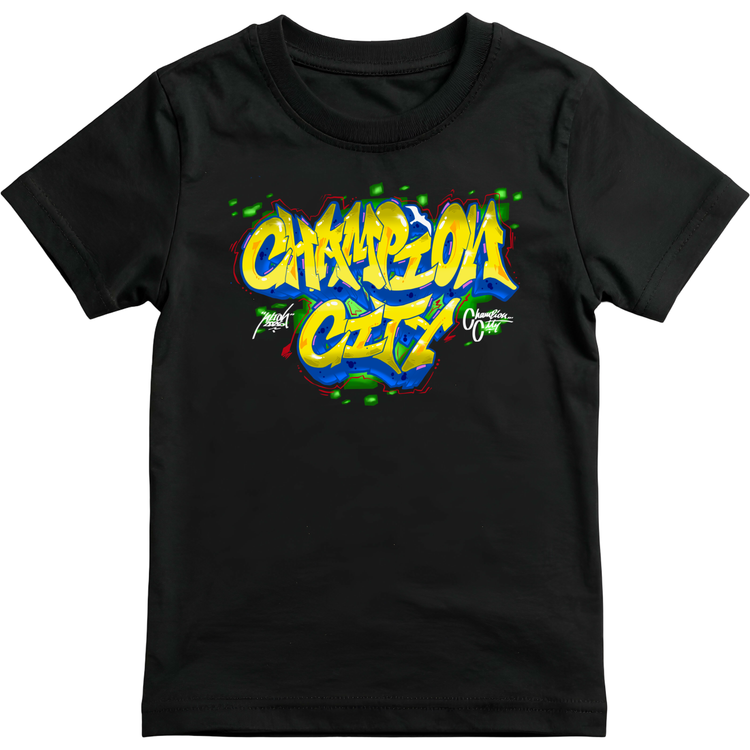 Support Tha Podcast T-Shirt Champion City Podcast