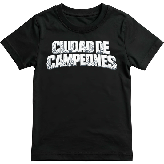 Ciudad De Campeones Block Letters Shirt