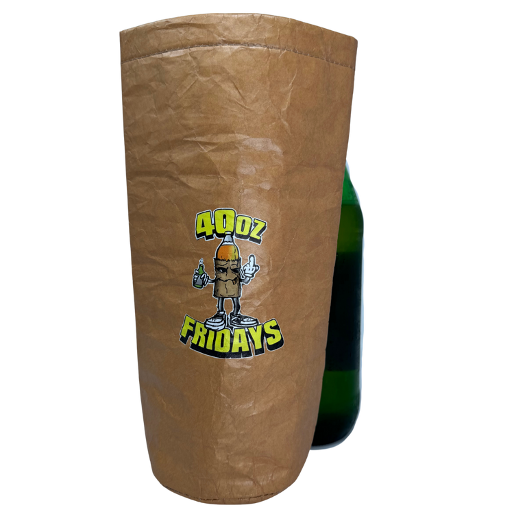 40oz Paper Bag Insulated Koozie