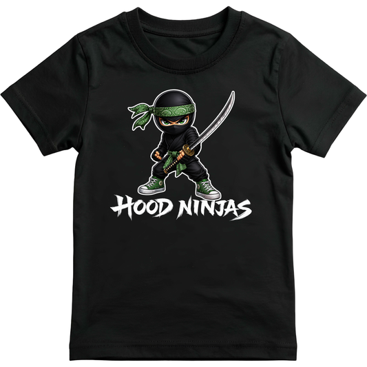 Green Hood Ninja T-Shirt