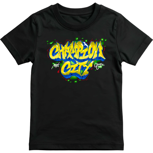 Support Tha Podcast T-Shirt Champion City Podcast