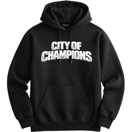 City of Champions Block Letter Hoodie