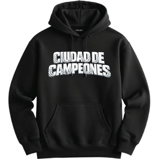 Ciudad De Campeones Block Letters Hoodie