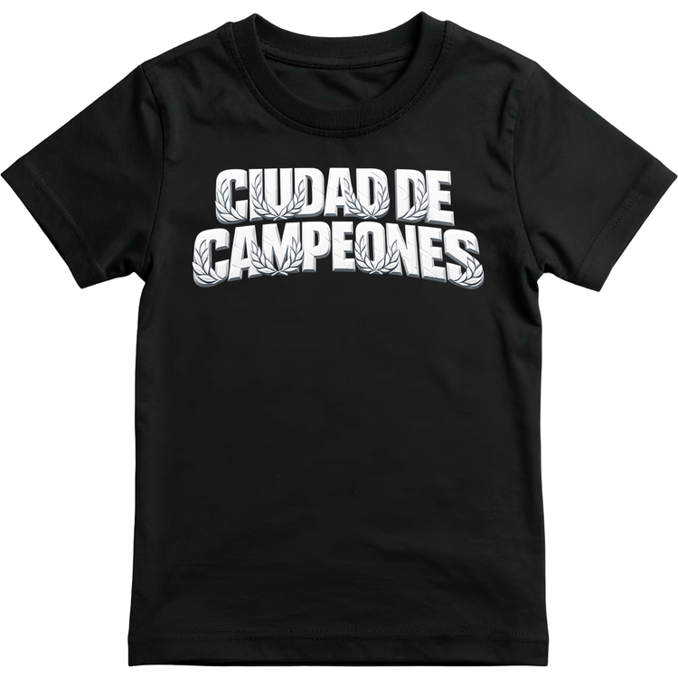 Ciudad De Campeones Block Letters Shirt
